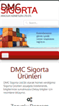 Mobile Screenshot of dmcsigorta.com